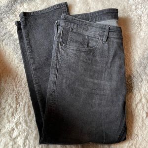 Mens Bonobos slim fit jeans - black/grey wash - Size 36 x 28